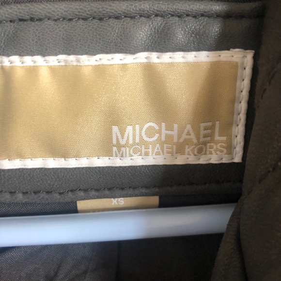 Michael kors hooded quilted leather jacket - Picture 6 of 9